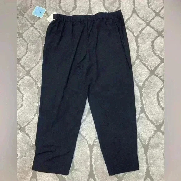 CeCe Essentials Black Crop pants size 2X NEW - Picture 4 of 10